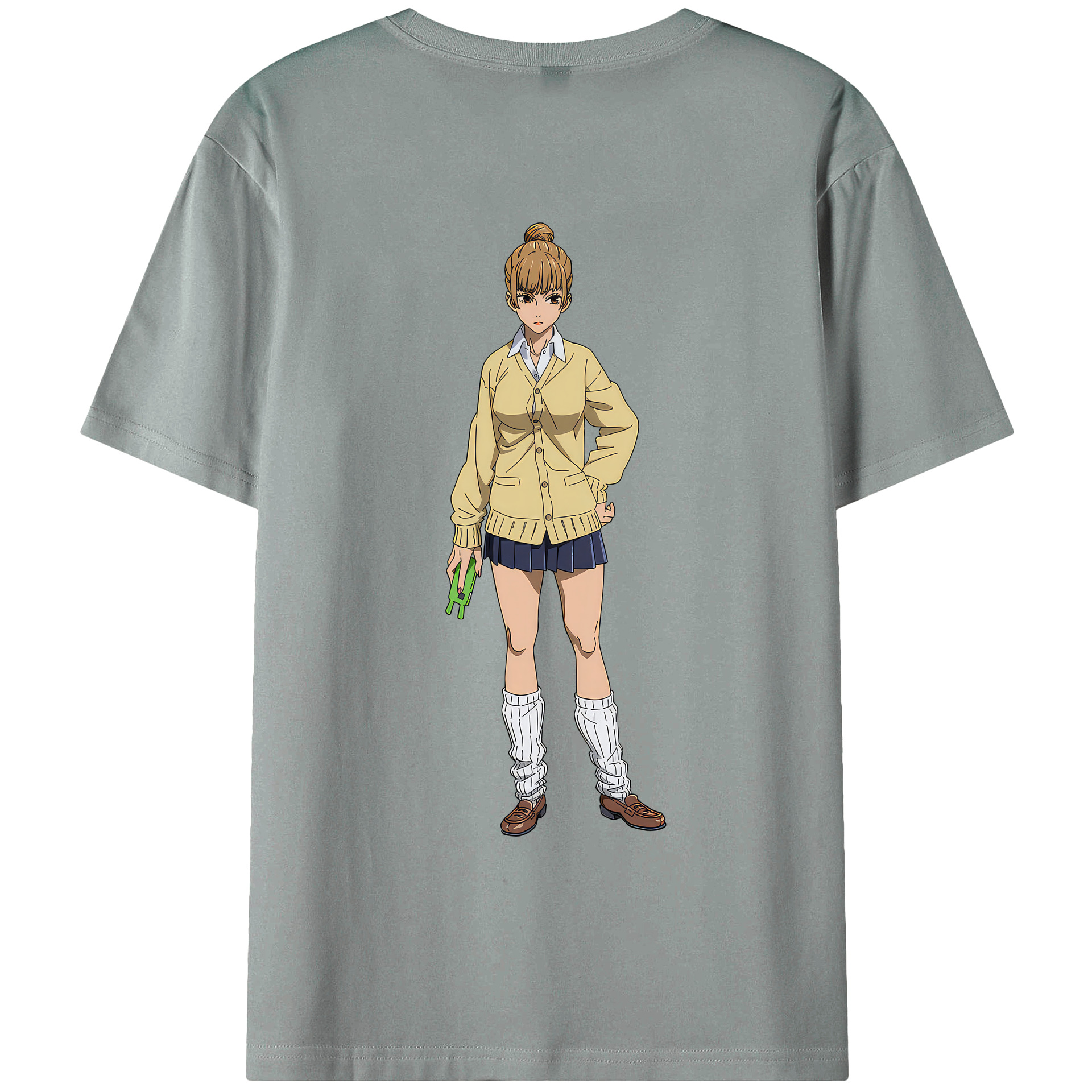 （画像用） 呪術廻戦 Jujutsu Kaisen 綿100％ メンズ半袖Tシャツ（バックプリント） 通気性
